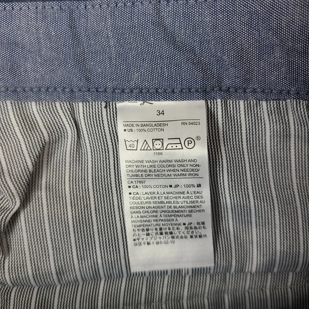 Banana Republic Shorts Mens 34 Blue Aiden 10